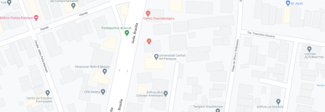 Miniatura de mapa de Rectorado Asunción