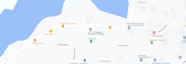 Miniatura de mapa de Filial Ciudad Del Este